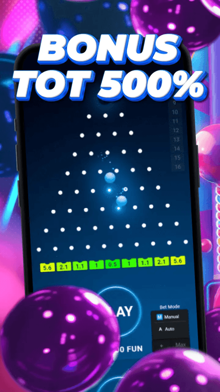 Plinko Gaming Screenshot